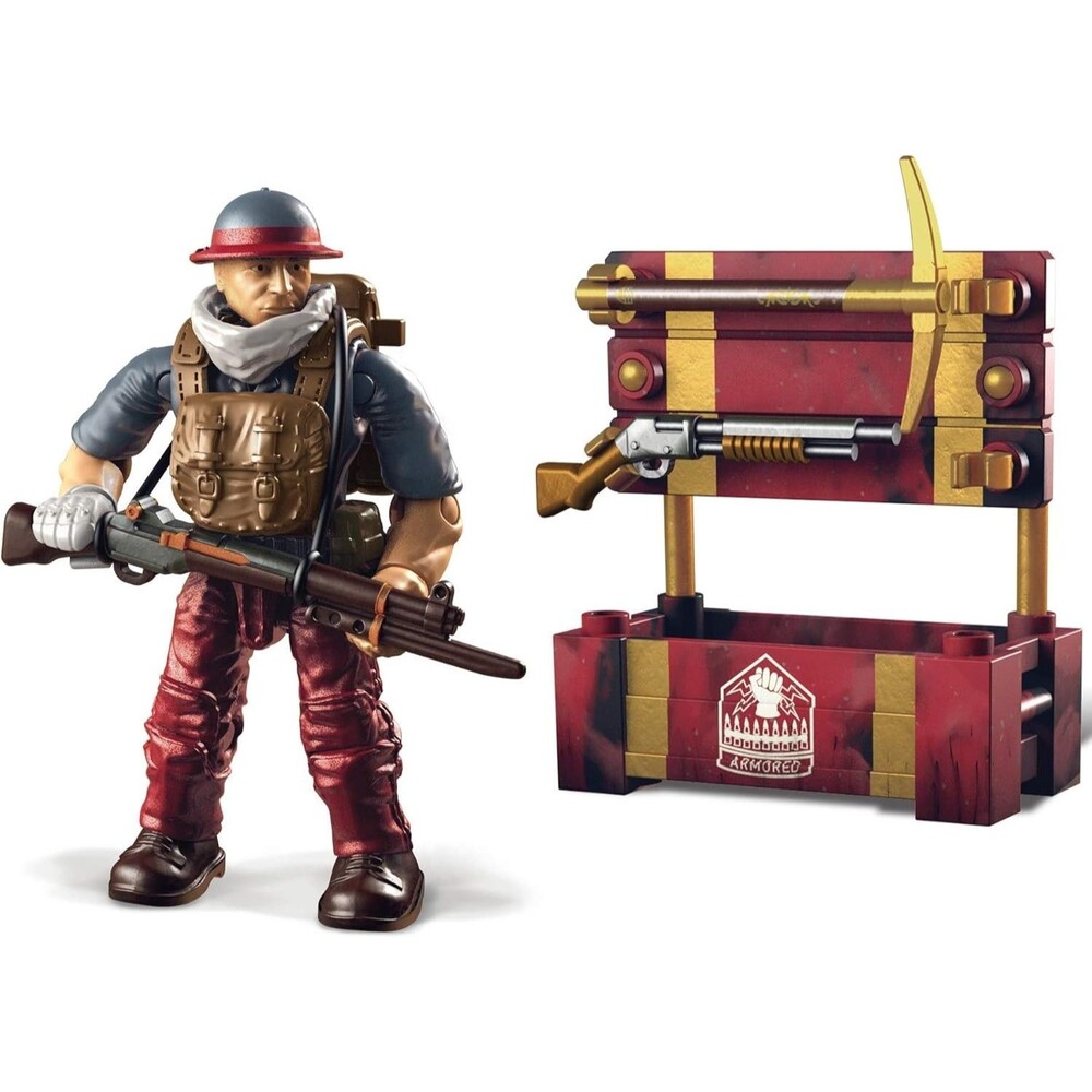 Mega Construx Call of Duty Armored Division Weapon Crate Set, 34pcs GFW77- New